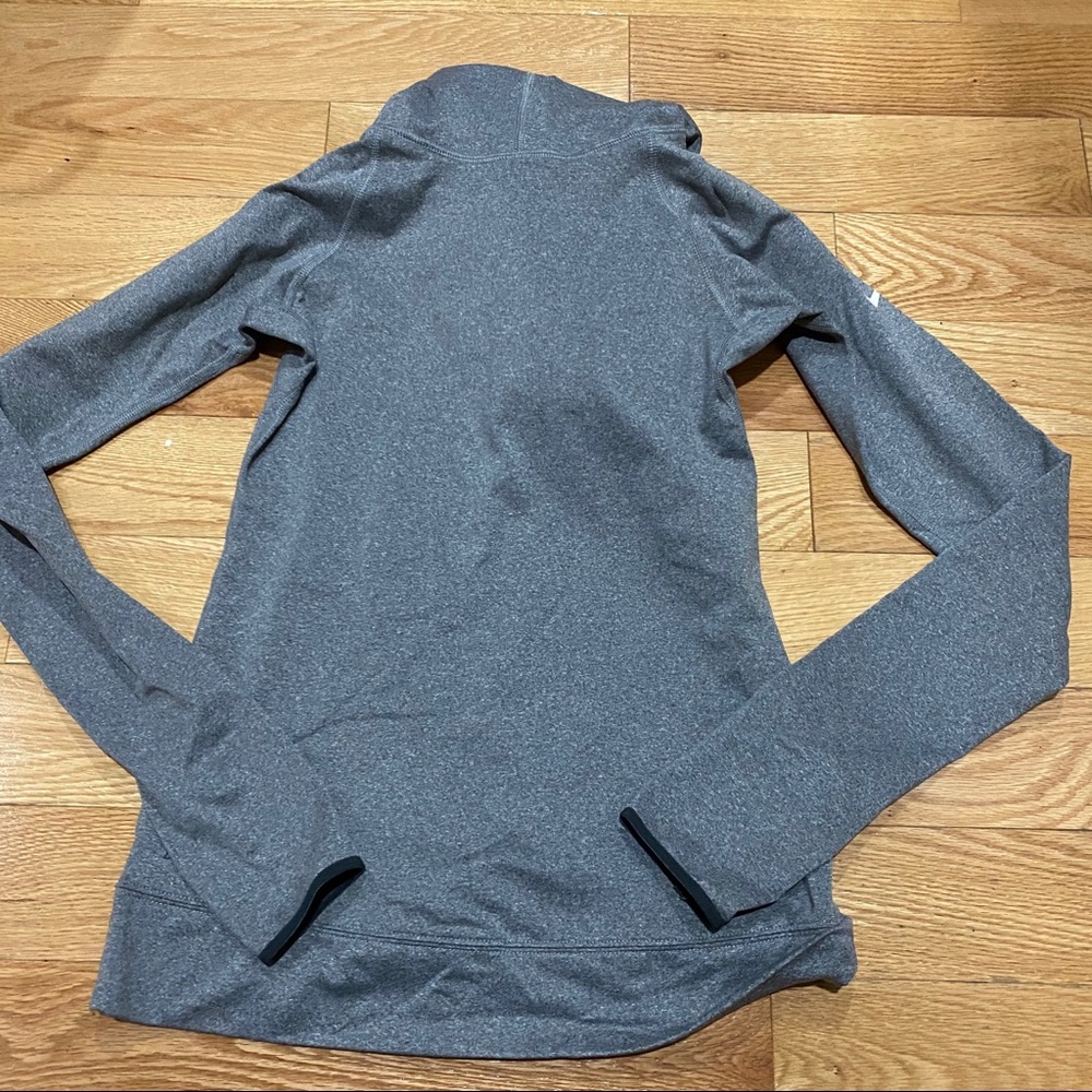 Nike cowl neck hooded dri fit running thermal